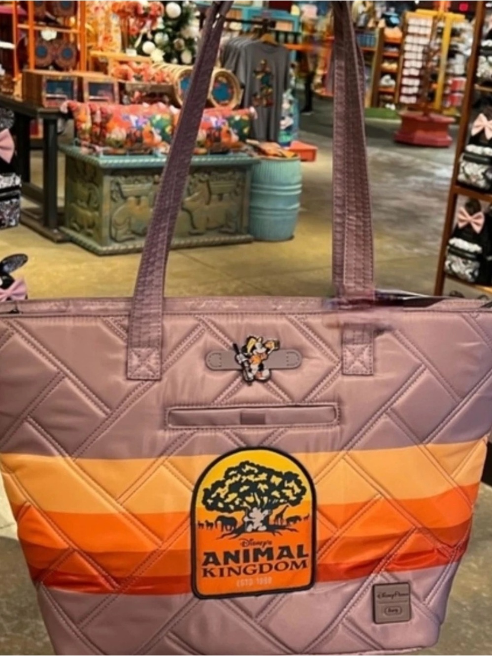 Disney Parks x Lug Animal Kingdom Skyliner Tote Bag *NWT*